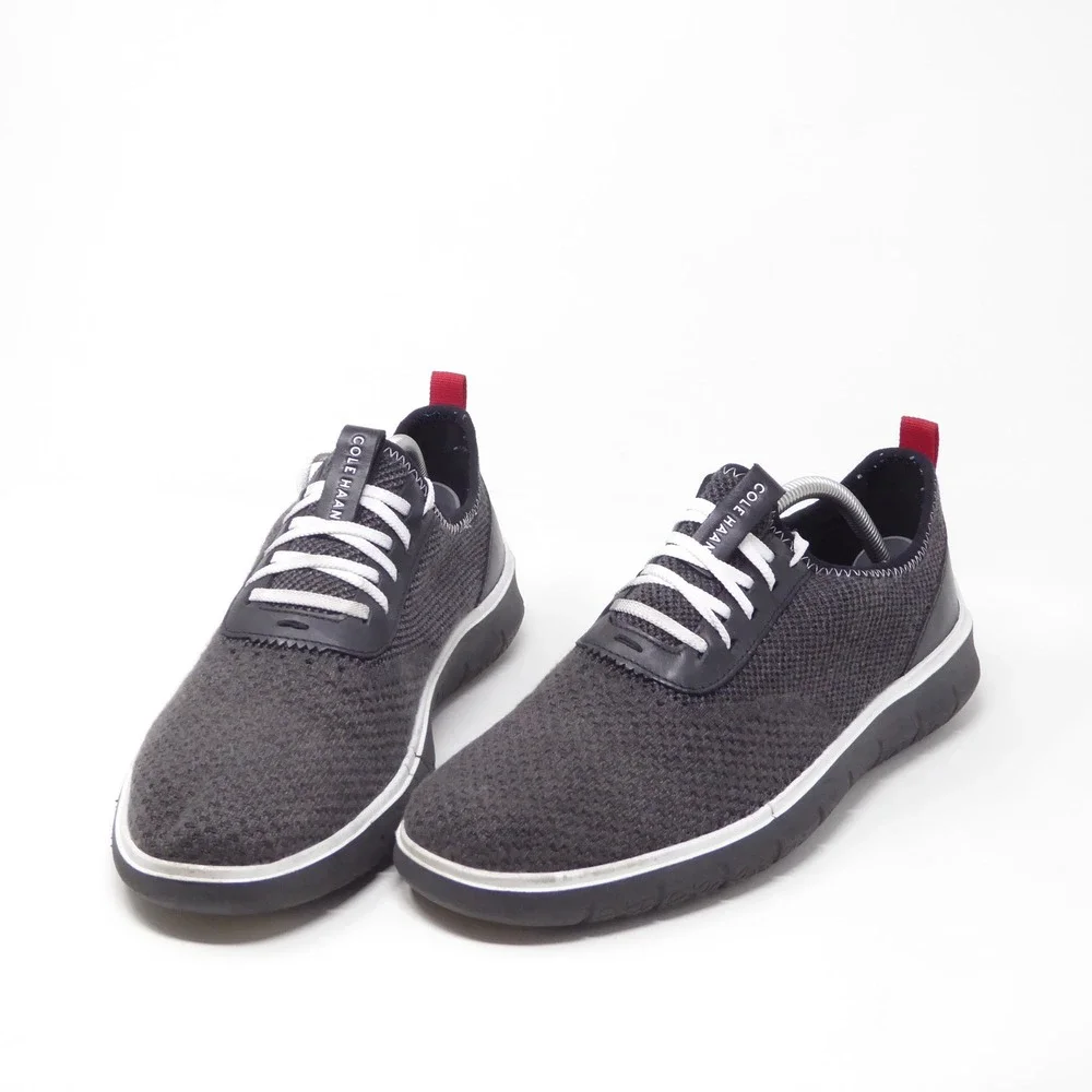Cole Haan Mens Zerogrand Stitchlite Oxford Charcoal Grey C31402 Size 10